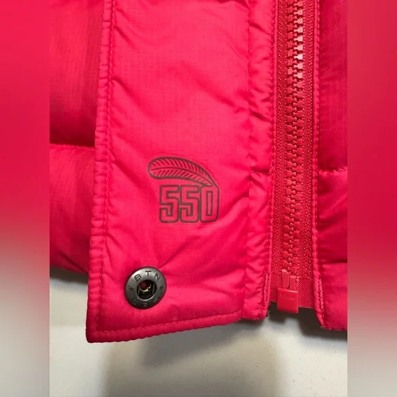 Nike Sportswear 550 Duck Down Reversible Women’s Vest Size Medium Brown/Pink EUC - Picture 7 of 13